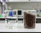 Cost comparison between triazines and iron based adsorbents