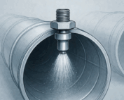 H2S Scavenger Injection through atomizing nozzle