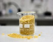 H2S scavenger solids